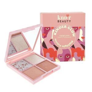 KNDR Beauty Kinder Glow Highlighting Palette 4 Colors New in Box Full Size